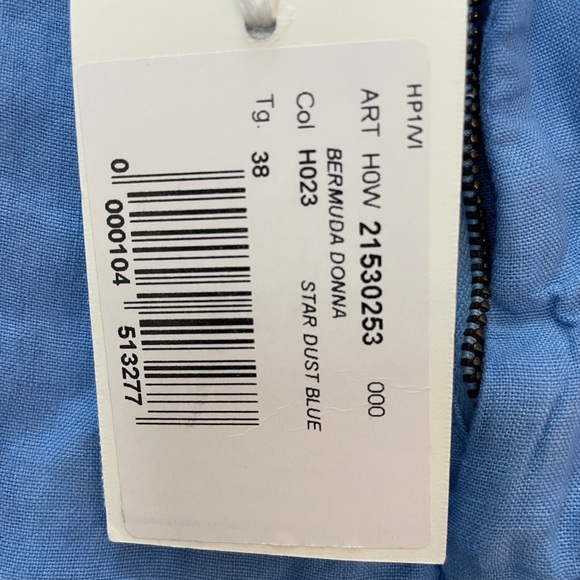 Women's 120 Lino Bermuda walking shorts - NWT size 6 or European size 38 - Picture 5 of 5